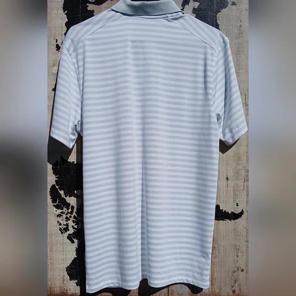 NEW Nike Alabama Crimson Tide Mens DriFIT Victory Stripe Short Sleeve Polo's - Picture 9 of 16